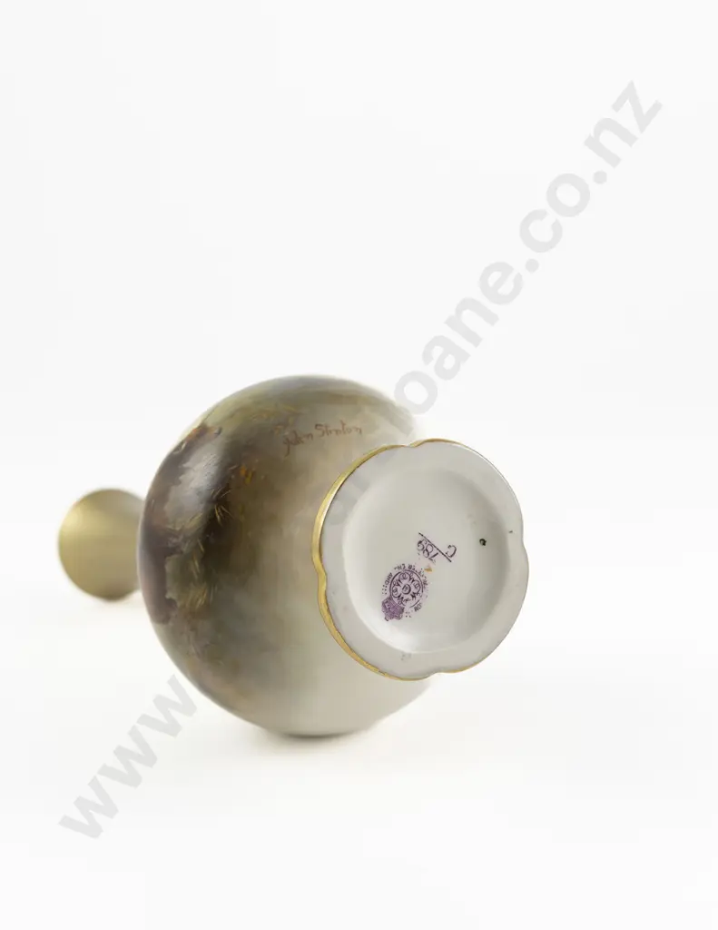 Royal Worcester Vase Image 1++