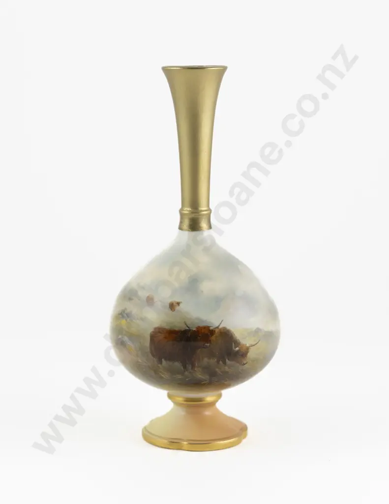 Royal Worcester Vase Image 1++
