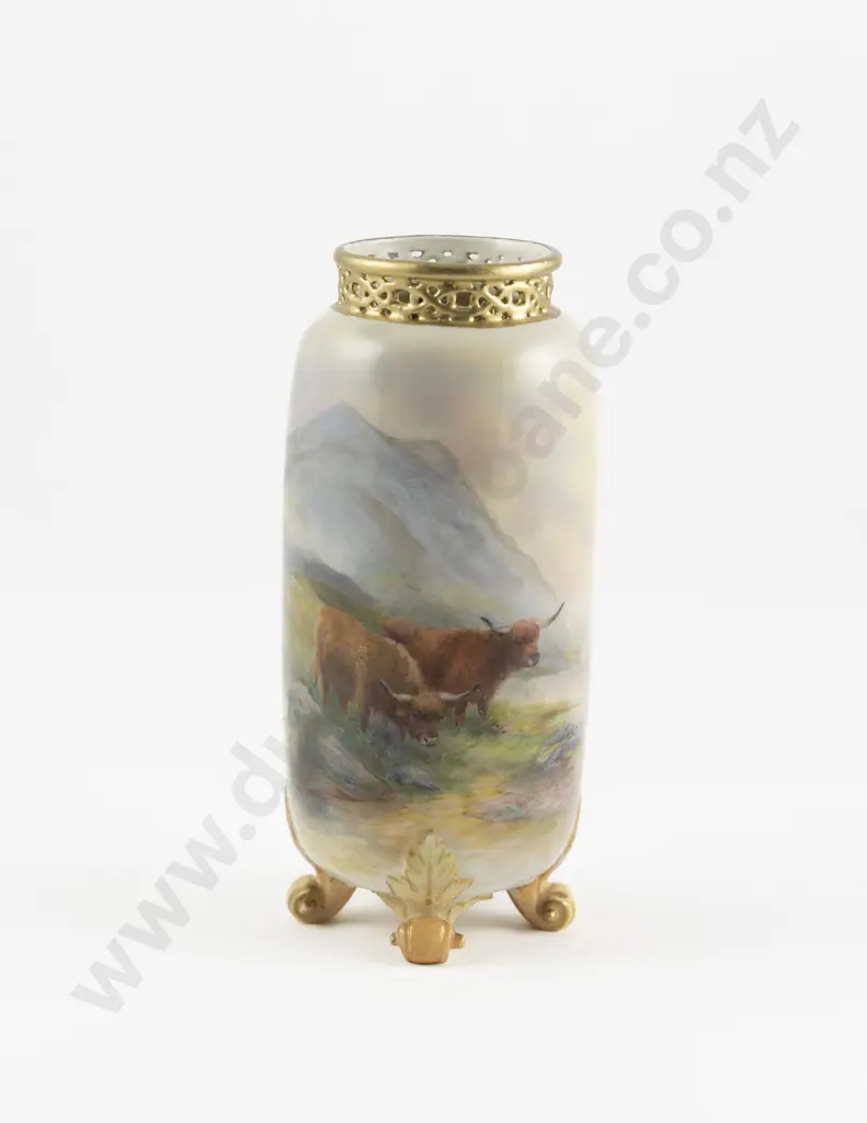 Royal Worcester Vase Image 1++