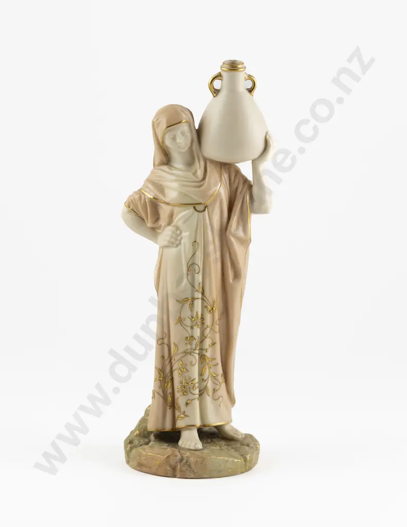 Royal Worcester Figurine Cairo Water Carrier Woman 1250 Image 1++