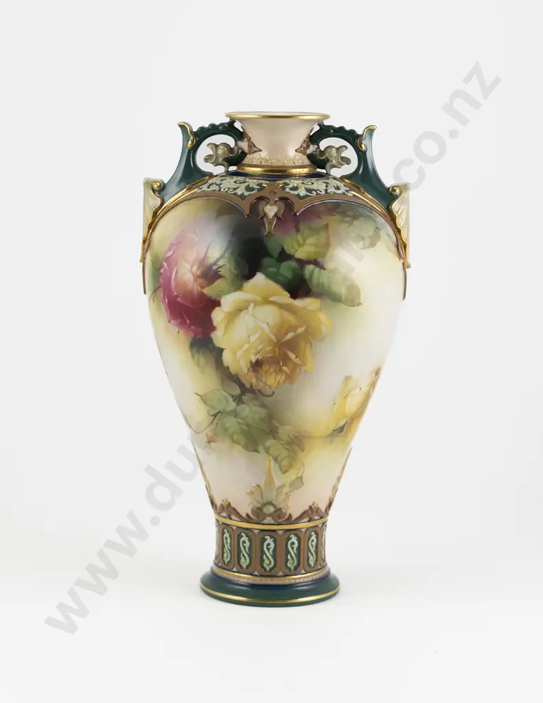 Royal Worcester Vase Image 1++