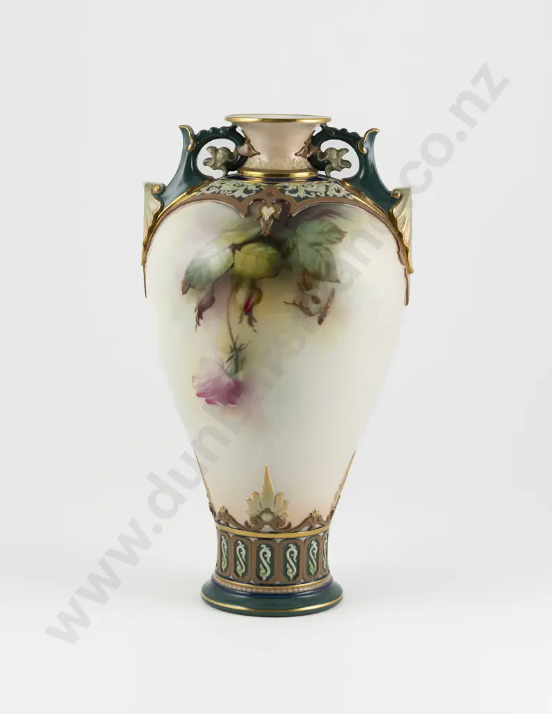 Royal Worcester Vase Image 1++
