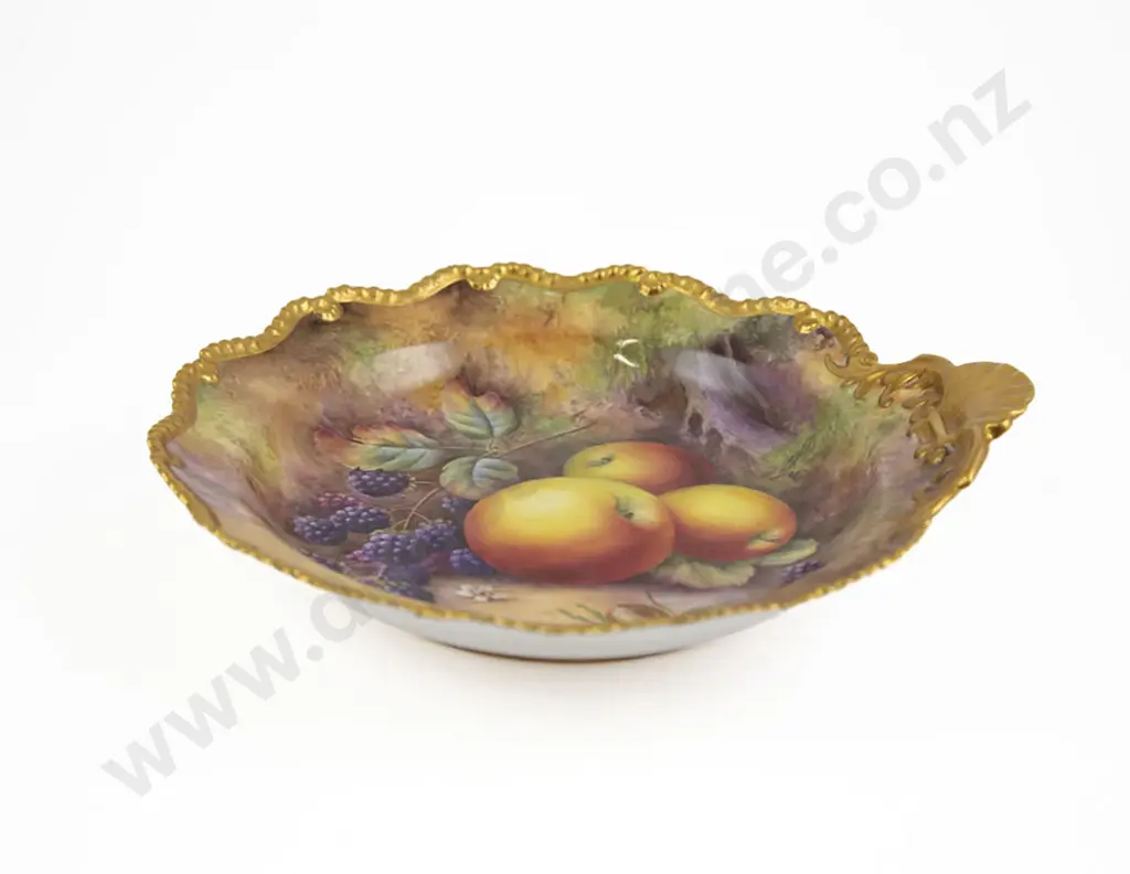 Royal Worcester Hand Painted Bowl By Horace Price Image 1++