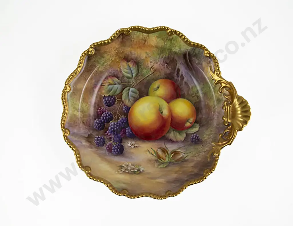Royal Worcester Hand Painted Bowl By Horace Price Image 1++