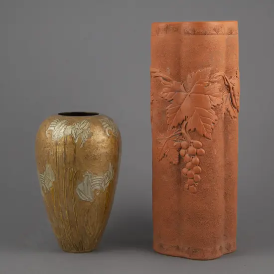 Chinese Terracotta Brush Pot