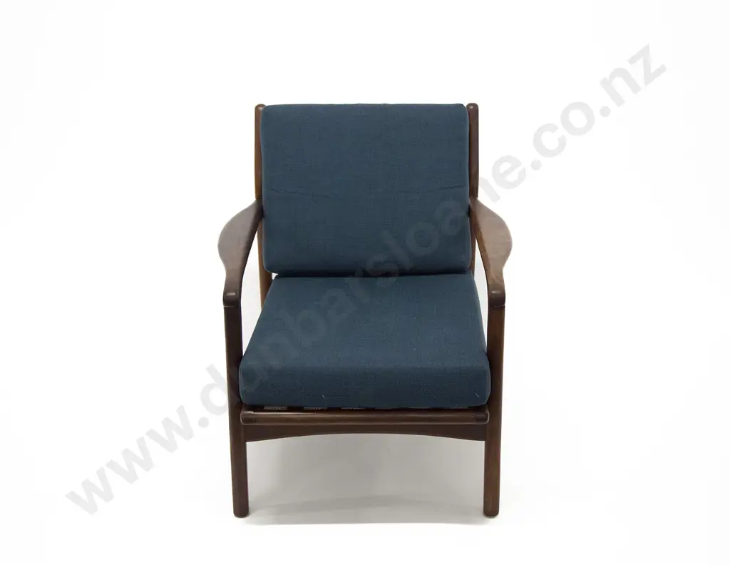 A Pair Of Danish Mid-Century Armchairs Image 1++