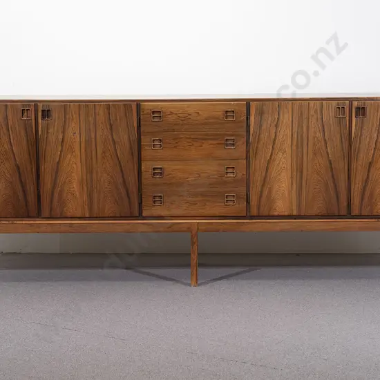 Bernhard Pederson and Son Rosewood Sideboard