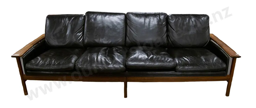 A Good Norwegian Brazilian Rosewood Sofa by Sven Ivar Dysthe for Dokka Mobler Image 1++