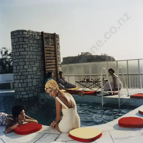 Slim Aarons Penthouse Pool (1961)