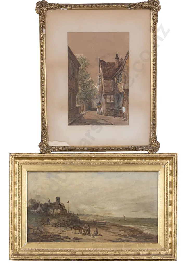 Reuben Bussey (1818 - 93) - Coast Guard Station Caister Norfolk Image 1++