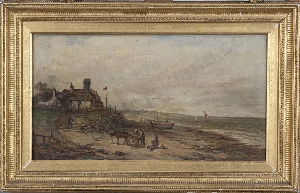 Reuben Bussey (1818 - 93) - Coast Guard Station Caister Norfolk Image 1++