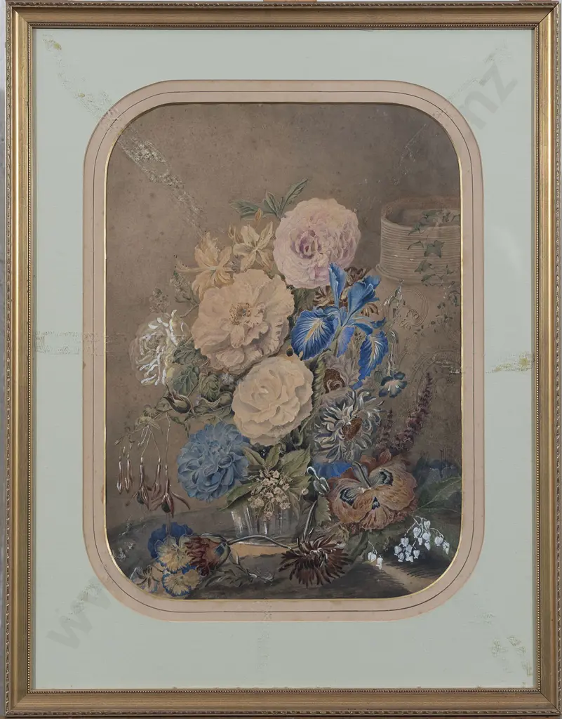 Victorian Floral Still Life Image 1++