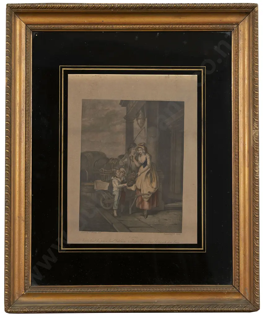 Set of Seven Vendramini after F Whitely "Cries of London" Prints Image 1++