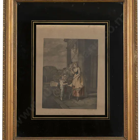 Set of Seven Vendramini after F Whitely "Cries of London" Prints