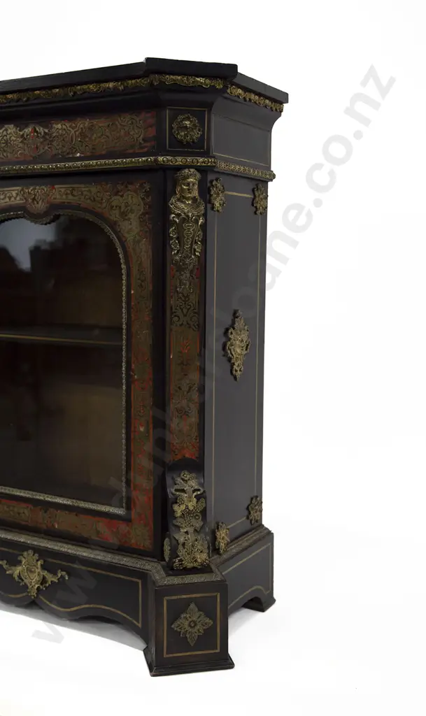 C19th Boulle Pier Cabinet Image 1++