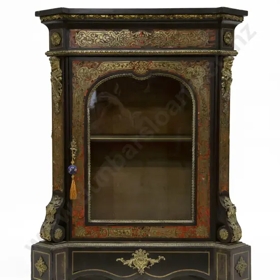 C19th Boulle Pier Cabinet