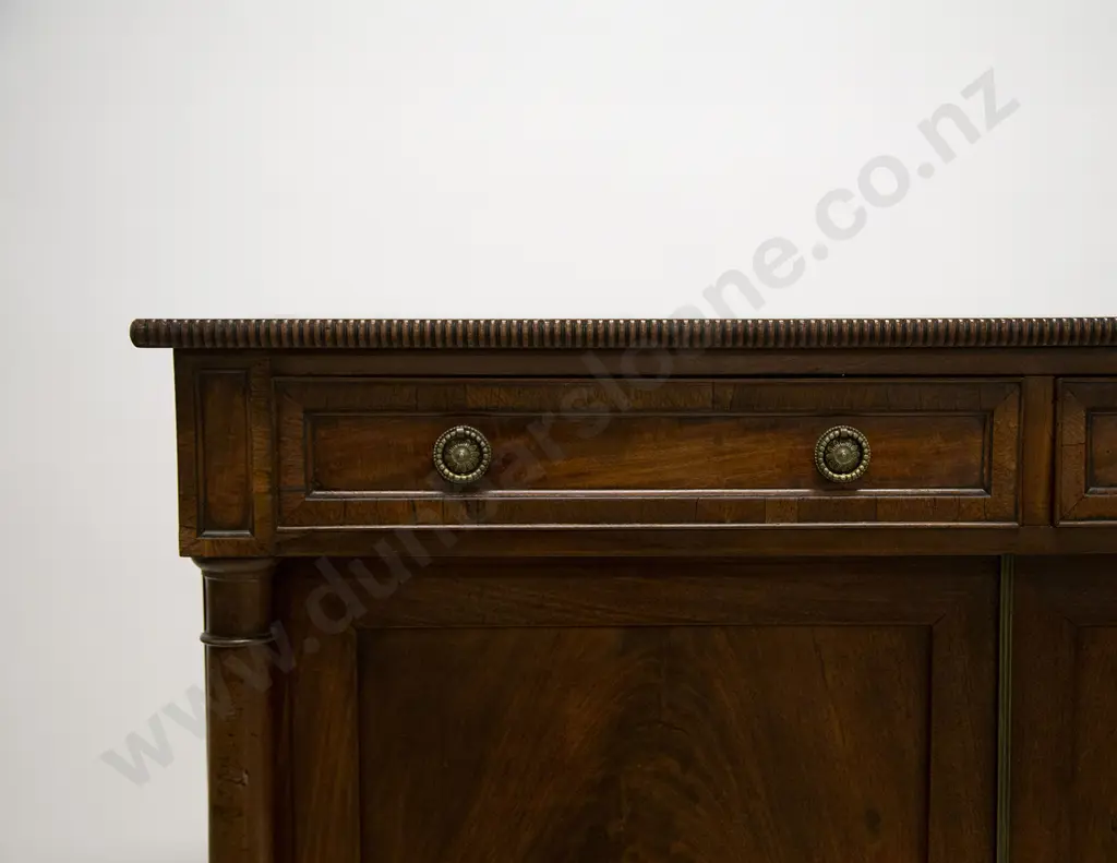 Regency Mahogany & Rosewood Crossbanded Side Cabinet Image 1++