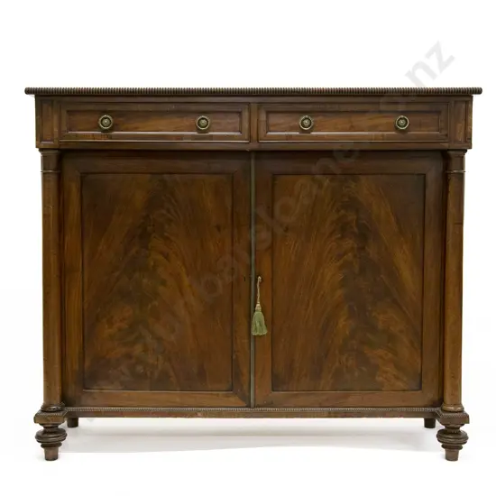 Regency Mahogany & Rosewood Crossbanded Side Cabinet