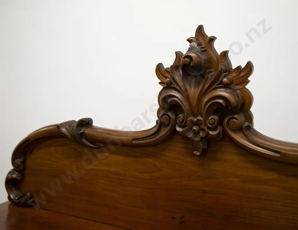 Vict Mahogany Pedestal Sideboard Image 1++