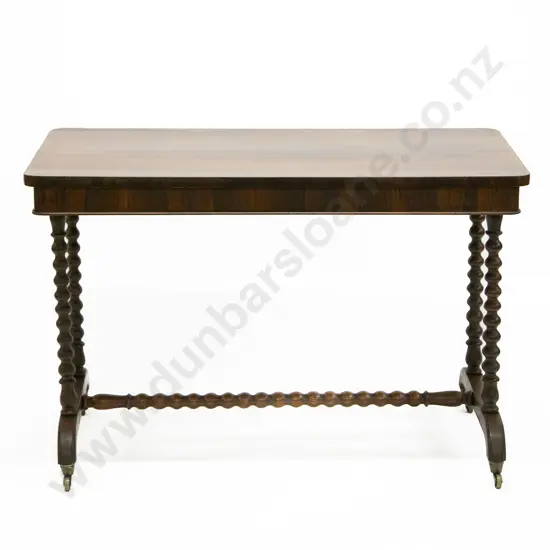 Early Vict Rosewood Window Table