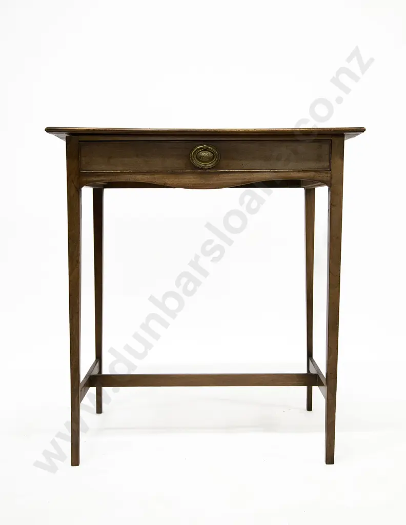 Geo III Mahogany Side Table Image 1++