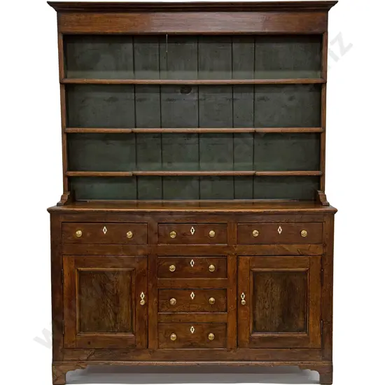 Geo III Oak Welsh Dresser