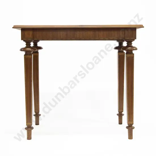 Composed Viennese Mahogany Side Table