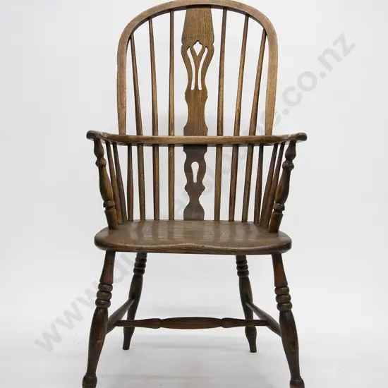 Early C19th Oak & Elm Windsor Chair