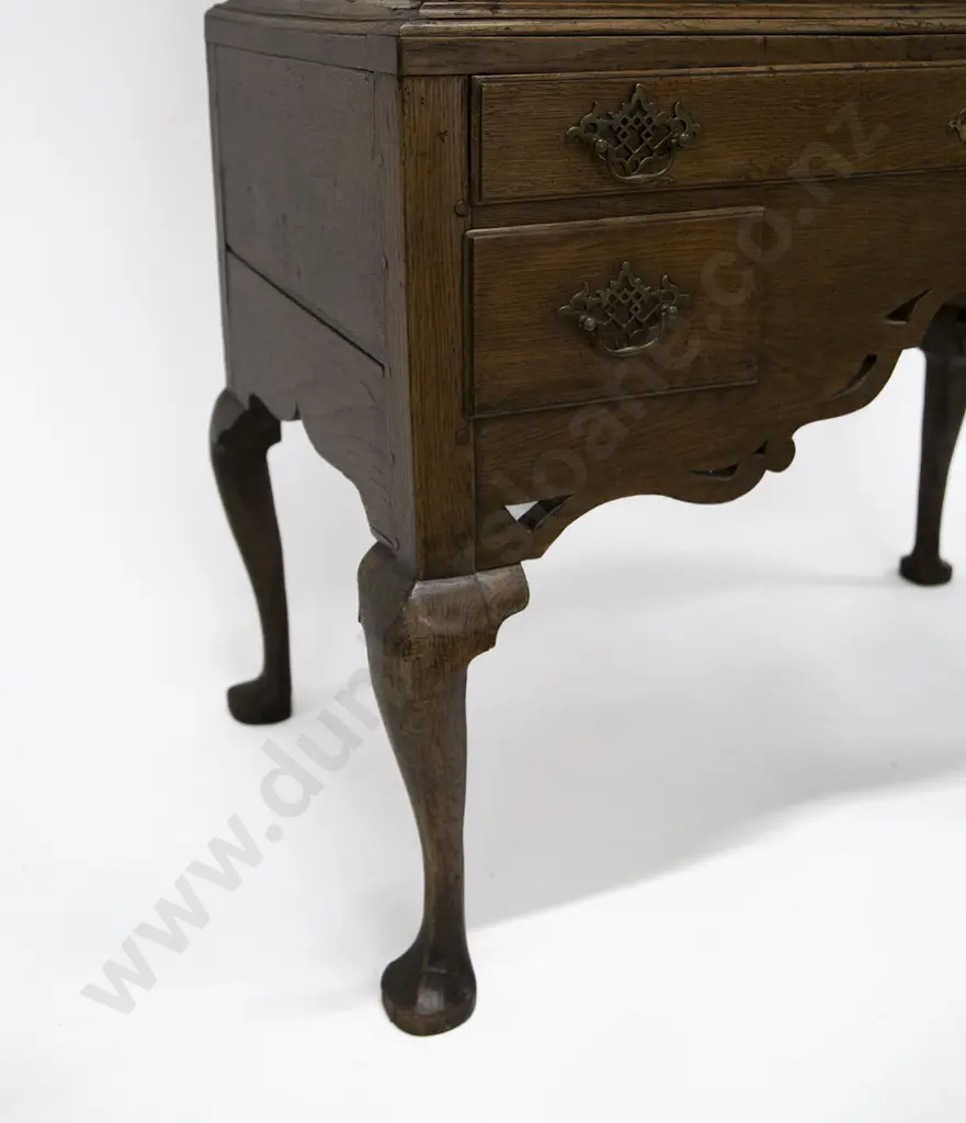 Geo III Oak Chest on Stand Image 1++