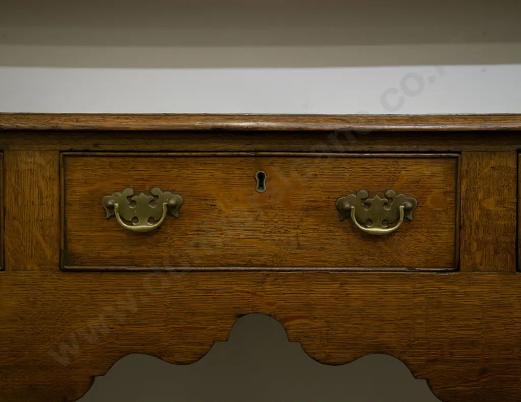 Geo III Oak Welsh Dresser Image 1++