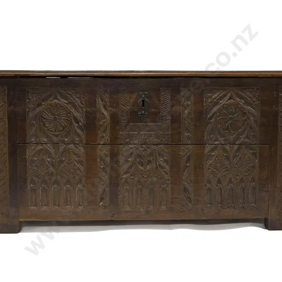 Early C18th Oak Coffer