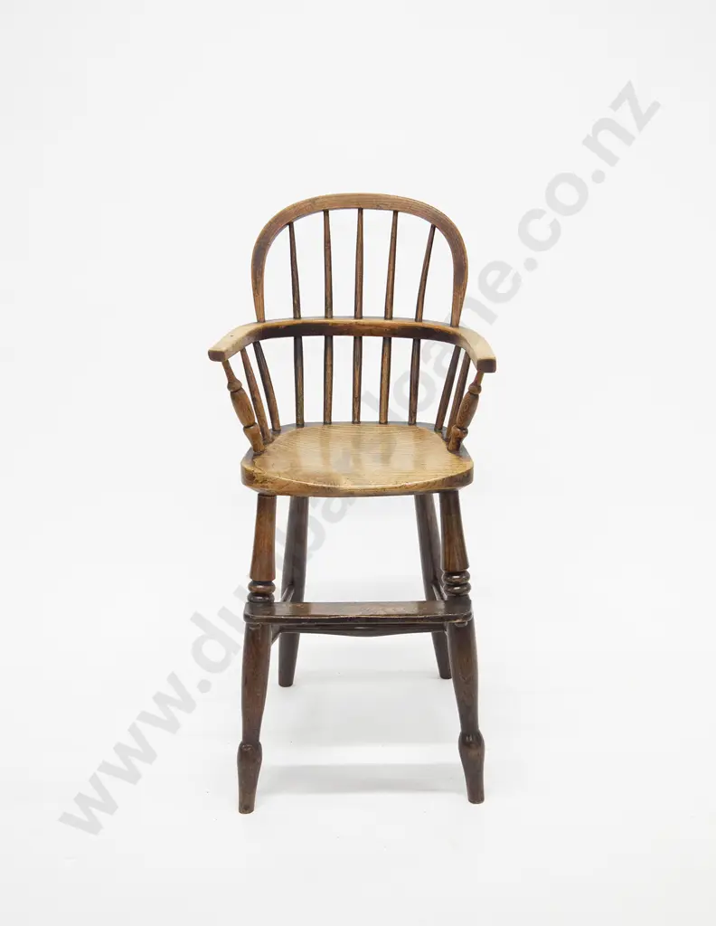Vict Childs Windsor High Chair Image 1++