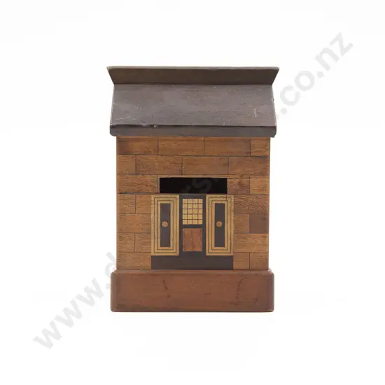 Victorian Marquetry Money Box