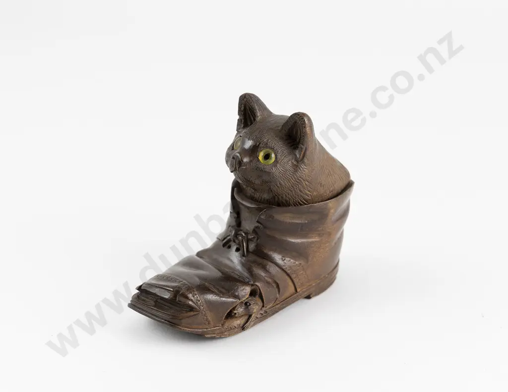 Victorian Treen Inkwell Image 1++