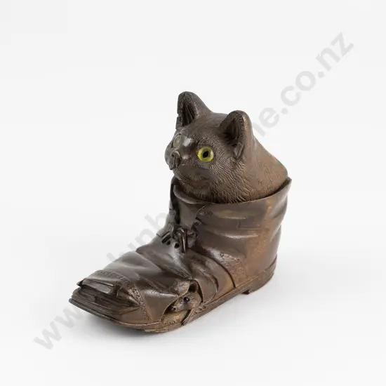 Victorian Treen Inkwell