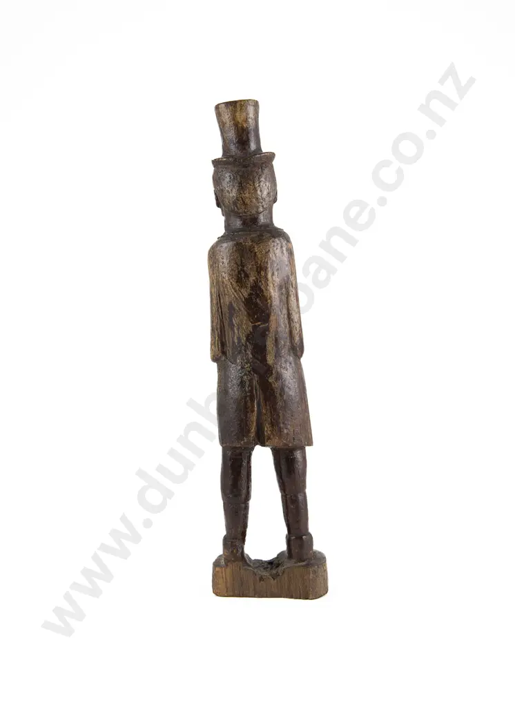 C19th American Folk Art Carved Figure Image 1++