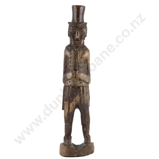 C19th American Folk Art Carved Figure