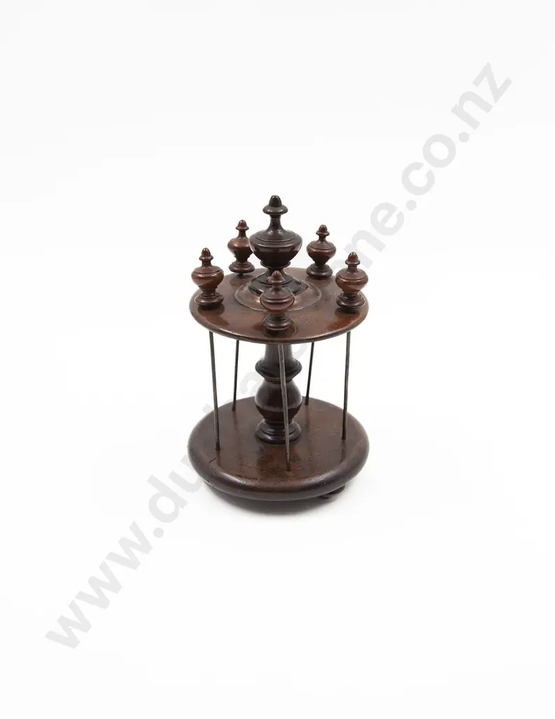 Victorian Mahogany Bobbin Stand Image 1++