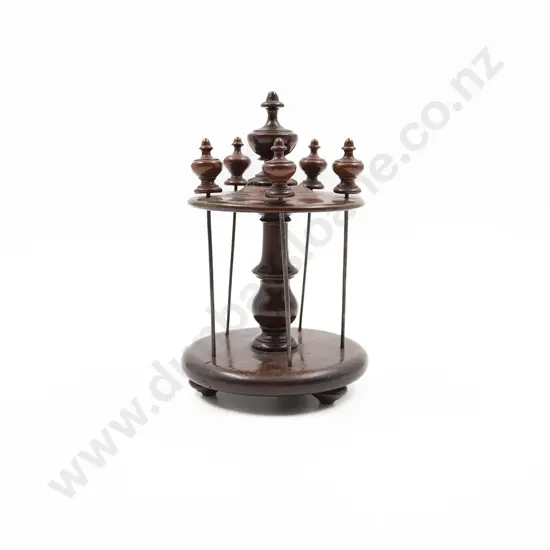 Victorian Mahogany Bobbin Stand