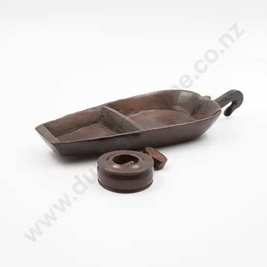 C19th Graduated Measuring Scoop & Clamp
