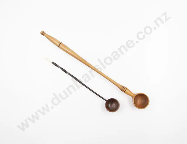 Two C19th Salt Scoops Image 1++