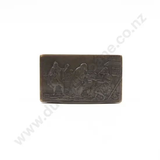 Early C19th Pressed Horn Snuff Box
