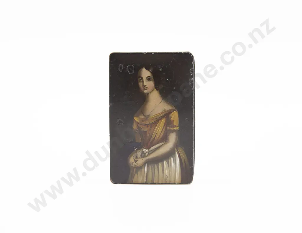 C19th Johann Stobwasser Style Snuff Box Image 1++