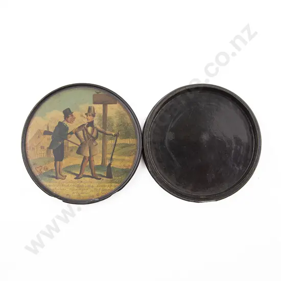 C19th Johann Stobwasser Style Snuff Box