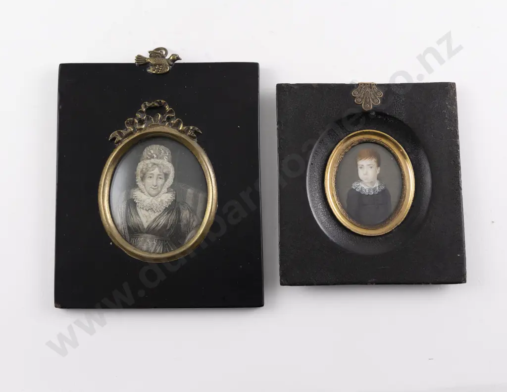 Early C19th Portrait Miniature Image 1++