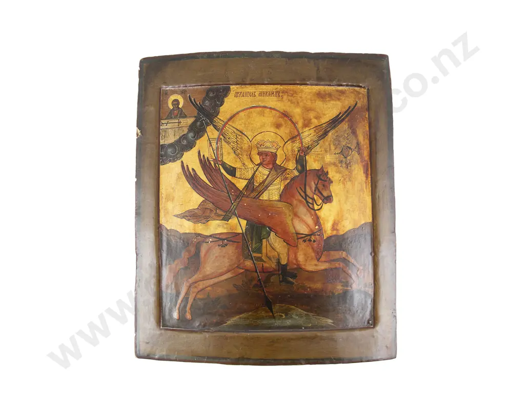 Late C19th - Early C20th Russian Icon Image 1++