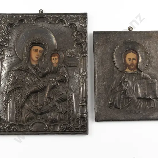 Two C20th Russian Icons