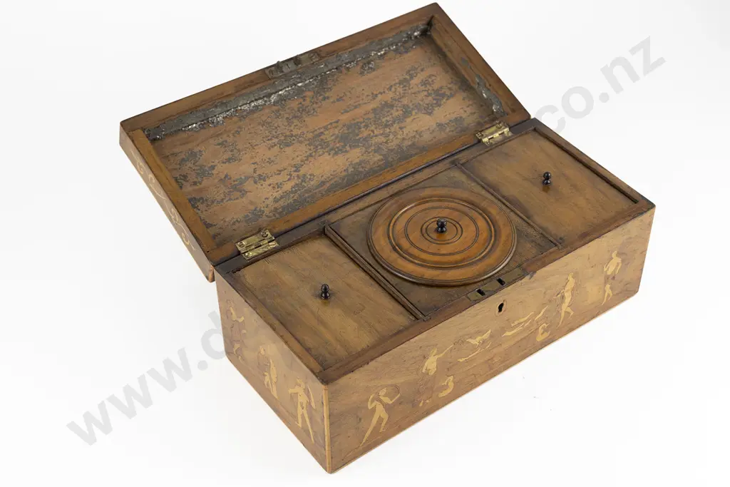 C19th Tea Caddy Image 1++