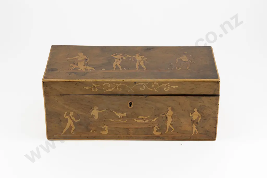C19th Tea Caddy Image 1++