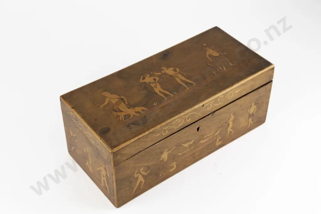 C19th Tea Caddy Image 1++